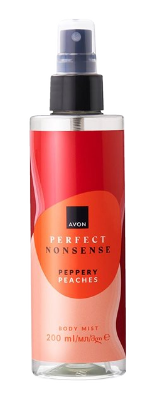 PERFECT NONSENSE Peppery Peaches vartalosuihke 200ml