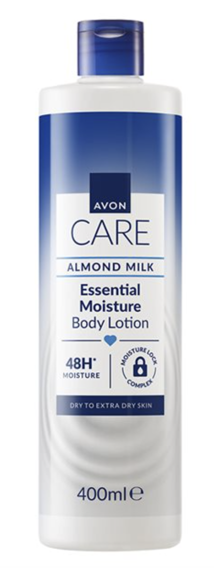 Avon Care Vartalovoide Almond Milk Essential Moisture 400ml Erittäin kuivalle iholle