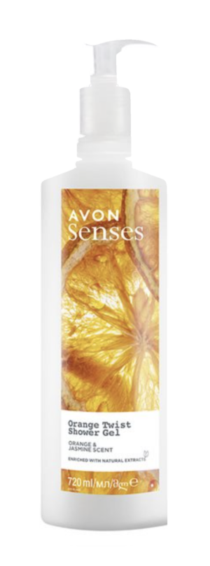 Senses Orange Twist Suihkugeeli 720ml