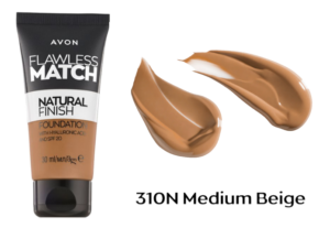 Flawless MATCH meikkivoide 310N Medium Beige SPF20 30ml