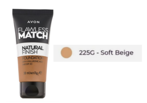 Flawless MATCH meikkivoide 225G Soft Beige SPF20 30ml