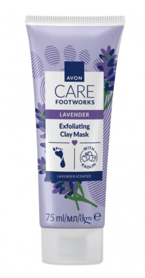 Foot Works Laventelinen kuorintanaamio jaloille 75ml