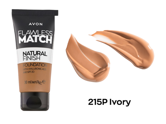 Flawless MATCH meikkivoide 215P Ivory SPF20 30ml