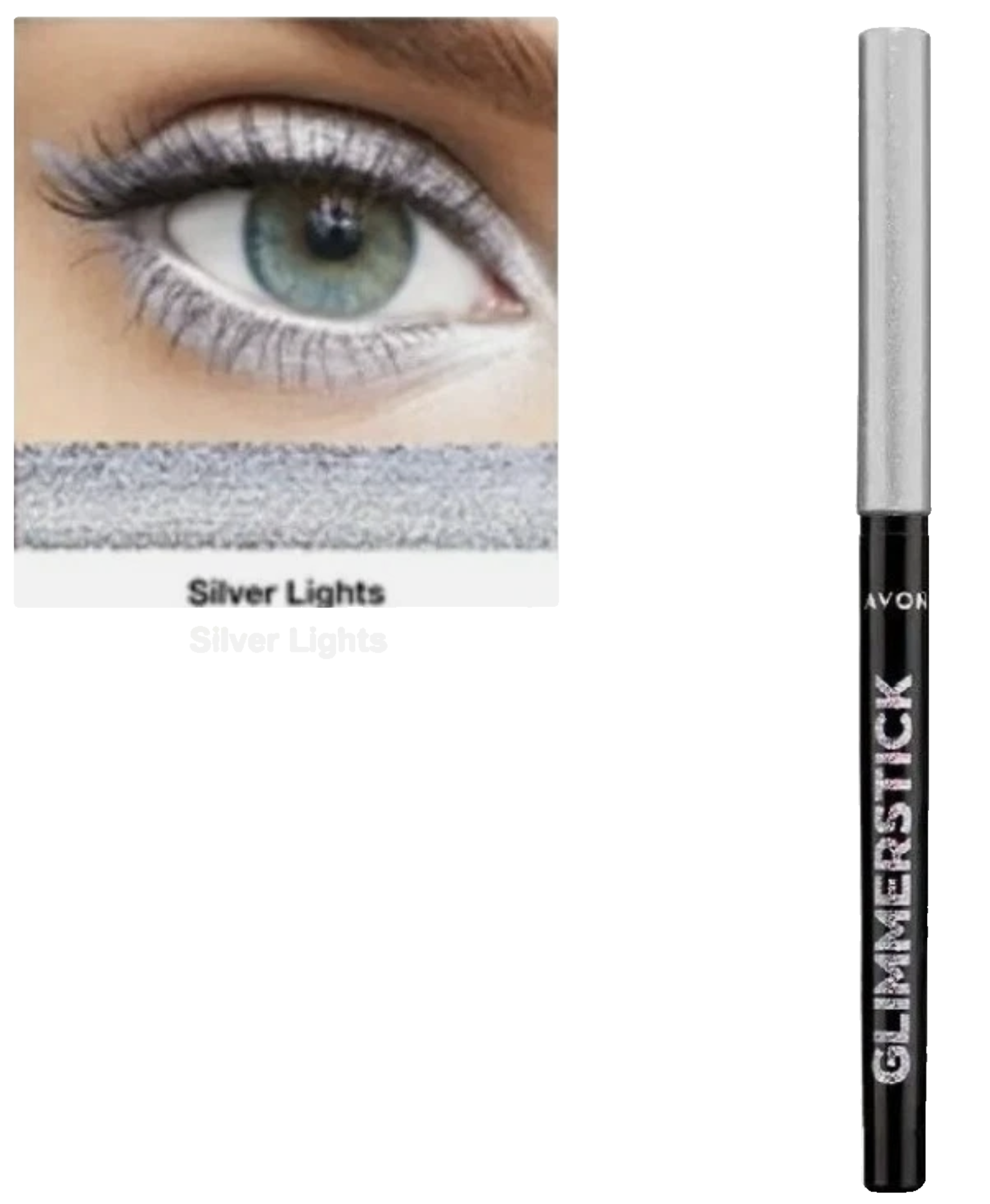 Silmänrajauskynä Glimmerstick Diamond Silver Lights
