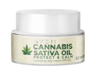 Cannabis rauhoittava päivävoide hamppuöljyllä SPF 30 50ml