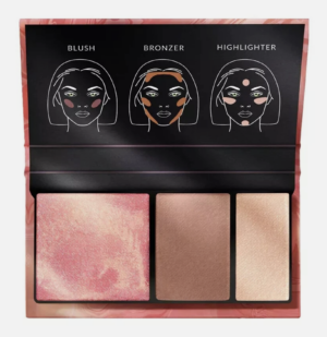 3-in-1 -meikkipaletti Ultra Colour sävy: Sunkissed 3,8g