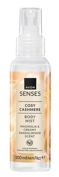 Senses Vartalosuihke Cozy Cashmere 100ml