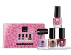 Kynsilakkasetti ULTIMATE NAIL (sis. 4 x 5ml kynsilakat)