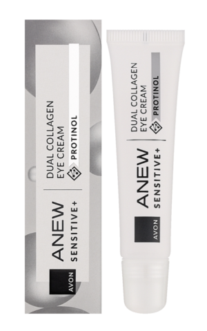 Anew tehostava ja rauhoittava Sensitive+ silmänympärysvoide herkkäihoisille 10 x Protinol 15ml