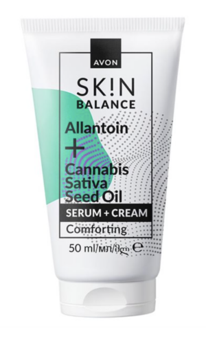 SKIN Tasapainottava seerumi ja kasvovoide Cannabis 2in1 50ml