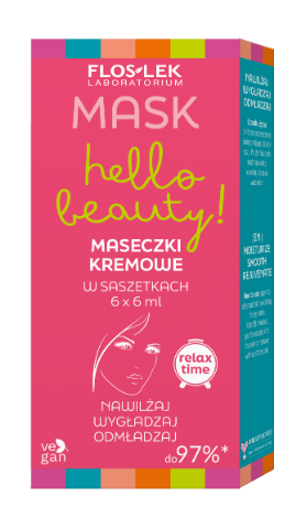 Kasvonaamiosetti Hello Beauty! 6 x 6ml