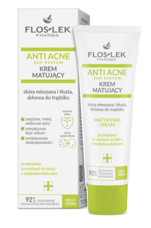 ANTI ACNE 24h Mattapintaistava päivävoide 50ml