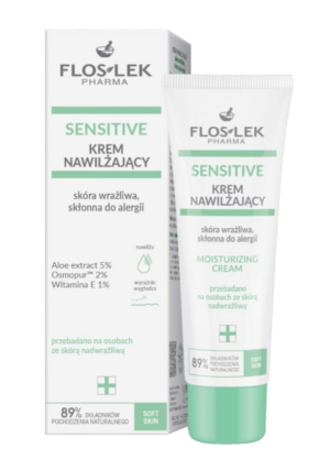 SENSITIVE Kosteuttava kasvovoide herkälle iholle 50ml