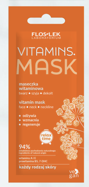 Kasvonaamio VITAMINS 6ml