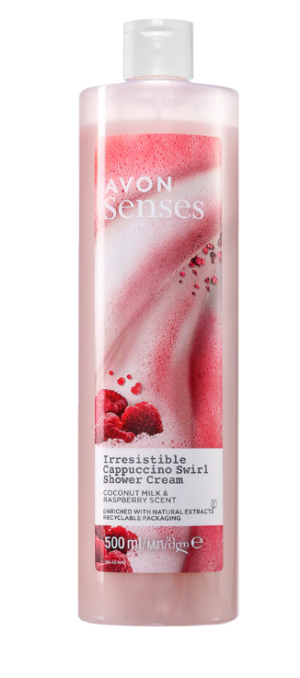 Senses Irresistible Cappuccino Swirl suihkugeeli 500ml