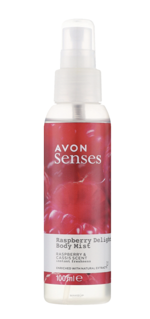 Senses Vartalosuihke Vadelma 100ml