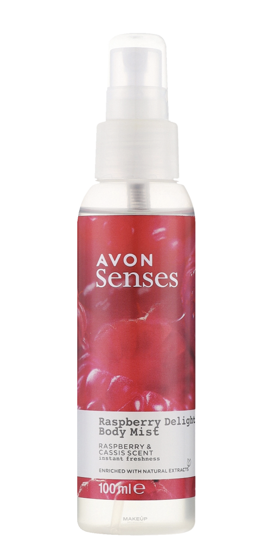 Senses Vartalosuihke Vadelma 100ml