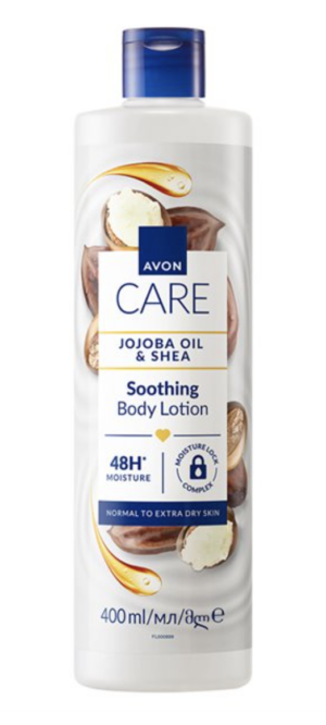 Avon Vartalovoide Care jojobaöljy ja Sheavoi 400ml