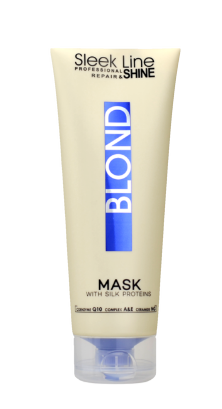 Sleek Line silkkinaamio vaaleille hiuksille 250ml