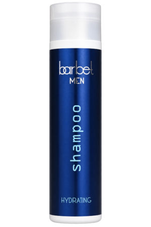 Shampoo Barbet Men kosteuttaa hiuksia ja vartaloa 250ml