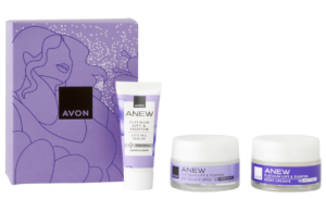 ANEW Platinum matkasetti (sis. Päivävoide 15ml, Yövoide 15ml ja Seerumi 10ml)