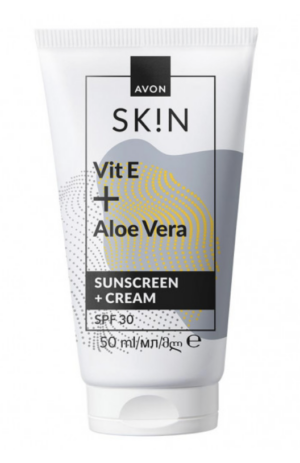 SKIN Aurinkosuoja + voide Vit E + Aloe Vera SPF30 50ml