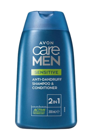 MEN Sensitive herkälle iholle -hilseshampoo-hoitoaine 200ml