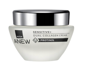 Anew Kollageenia tehostava ja rauhoittava Sensitive+ kasvovoide herkkäihoisille 10 x Protinolilla 50ml
