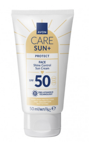 AVON CARE SUN+ Mattapintaistava Aurinkovoide kasvoille SPF50 50ml