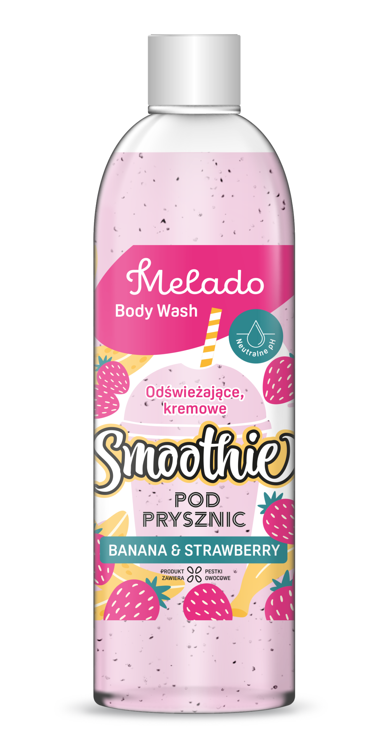 Suihkusmoothie Mansikka & Banaani 400ml