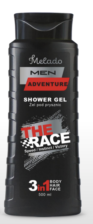 Suihkugeeli Men ADVENTURE the RACE 3in1 500ML