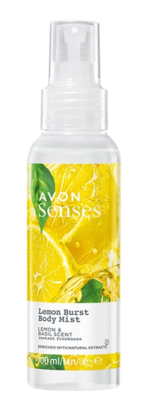 Senses Vartalosuihke Lemon Burst 100ml