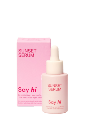 SUNSET SERUM kuoriva ja ihoa parantava 15 % multi acid yöseerumi 30ml -20%