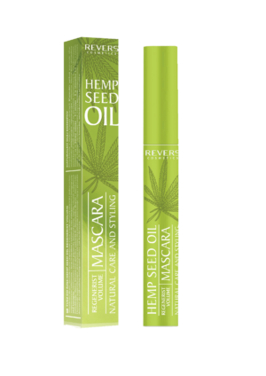 Ripsiväri VOLUME Hampunsiemenöljyllä MUSTA 10ml