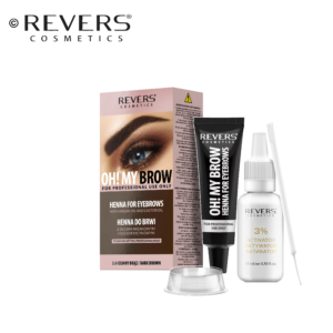 Kulmaväri HENNA OH! MY BROW Tummanruskea 15ml + 15ml