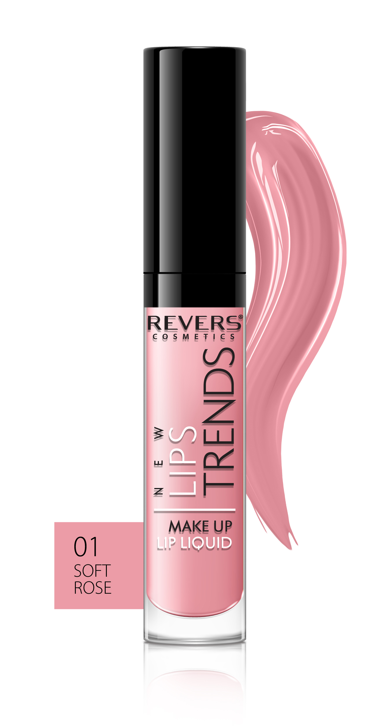 NEW TREND nestemäinen huulipuna Soft Rose