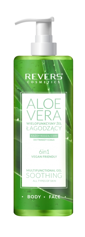 Aloe Vera monikäyttöinen geeli kasvoille ja vartalolle 400ml