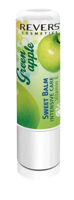 SWEET BALM Suojaava huulivoide Green apple 4,5g