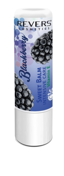 SWEET BALM Suojaava huulivoide Blackberry 4,5g