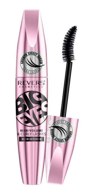 Ripsiväri BIG EYES Maxi Volume & Curly Lashes & ripsiseerumi 10ml