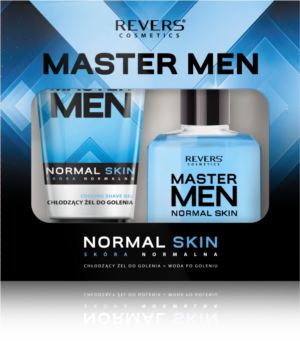 Master Men lahjasetti miehelle (parranajogeeli & partavesi parranajon jälkeen) Normal Skin150ml + 100ml