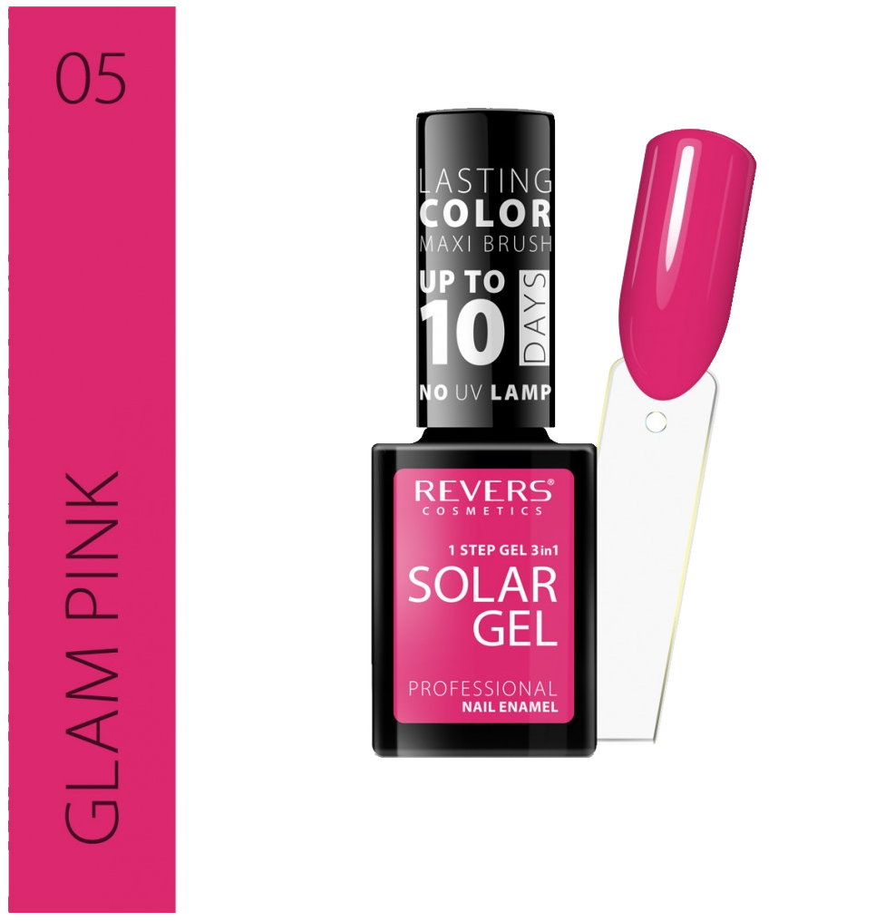 Solar Gel -Geelikynsilakka 10ml Glam pink 05