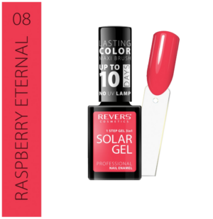 Solar Gel -Geelikynsilakka 10ml Raspberry Eternal 08