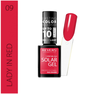 Solar Gel -Geelikynsilakka 10ml Lady In Red 09