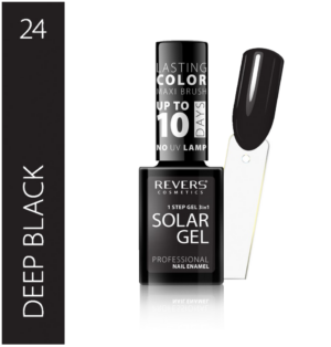 Solar Gel -Geelikynsilakka 10ml Deep Black 24