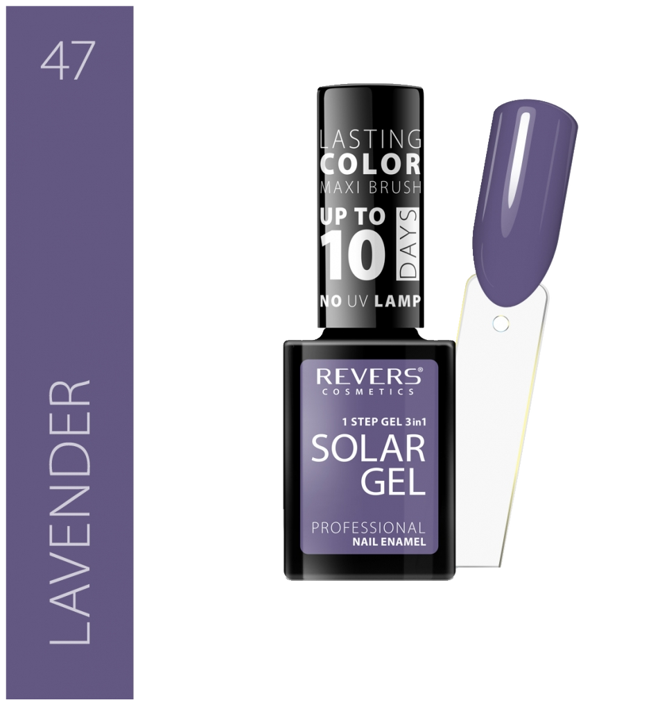 Solar Gel -Geelikynsilakka 10ml Lavender 47