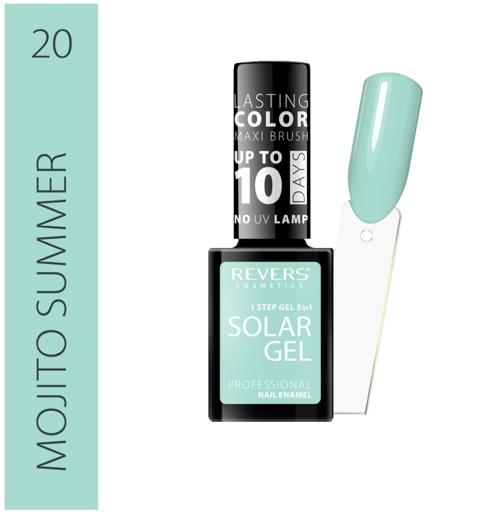 Solar Gel -Geelikynsilakka 10ml Mojito Summer 20