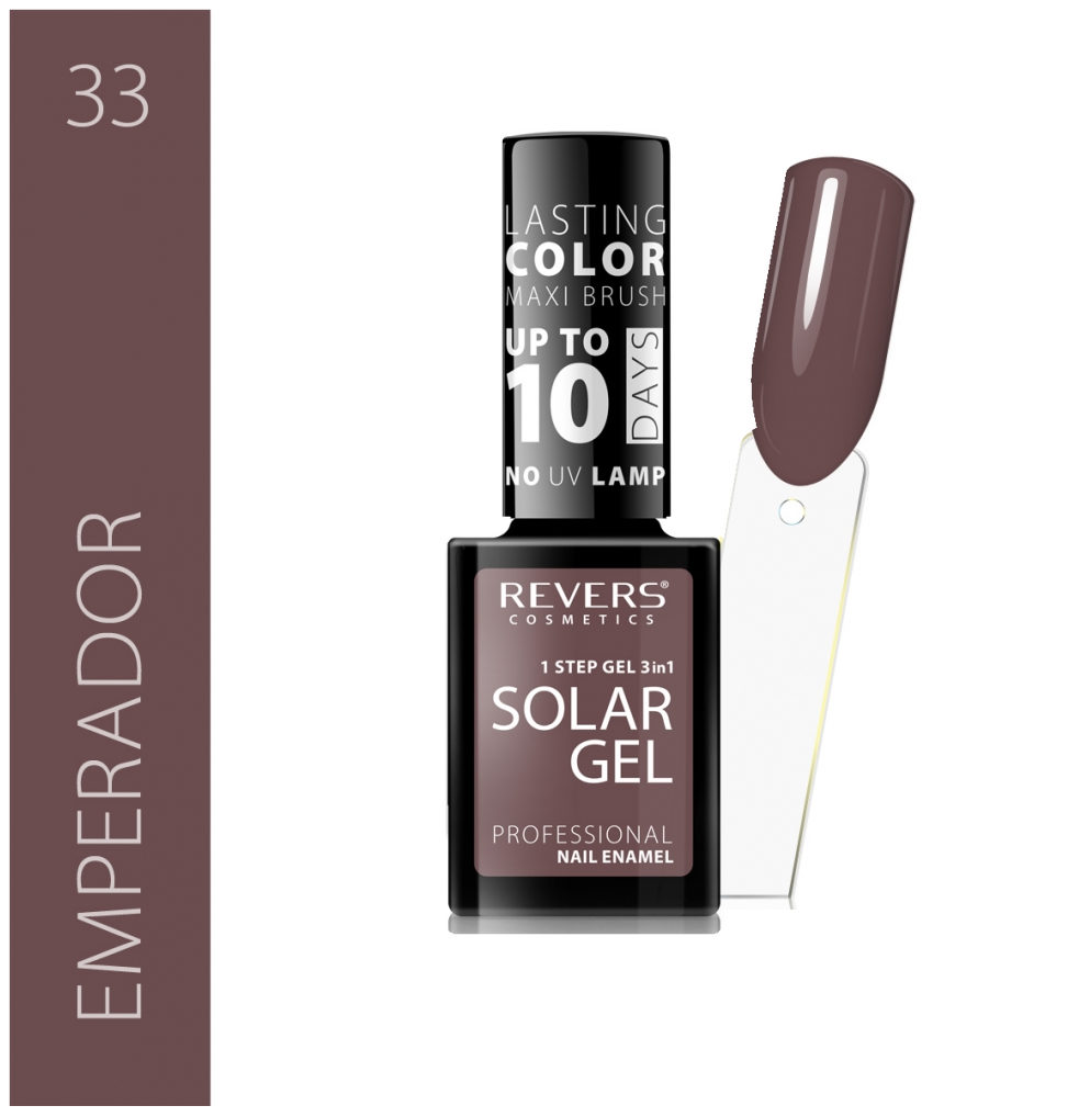 Solar Gel -Geelikynsilakka 10ml Emperador 33