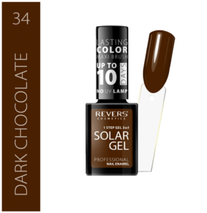 Solar Gel -Geelikynsilakka 10ml Dark Chocolate 34