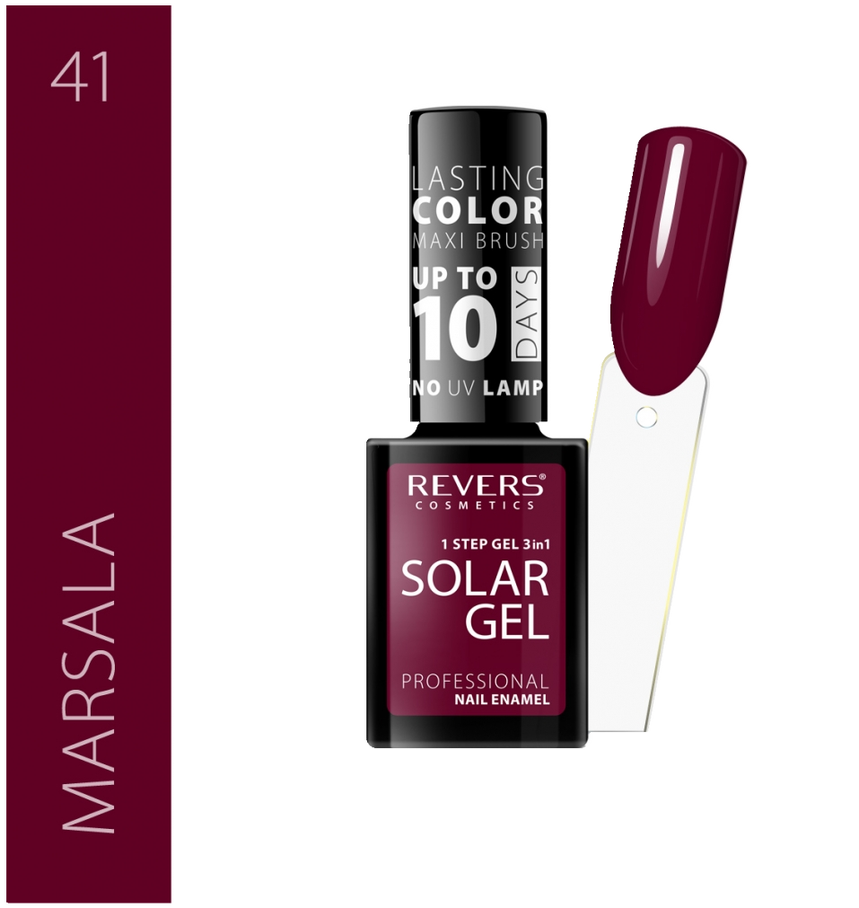 Solar Gel -Geelikynsilakka 10ml Marsala 41